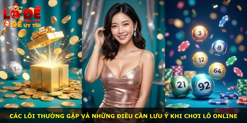 Các lỗi thường gặp và những điều cần lưu ý khi chơi lô online