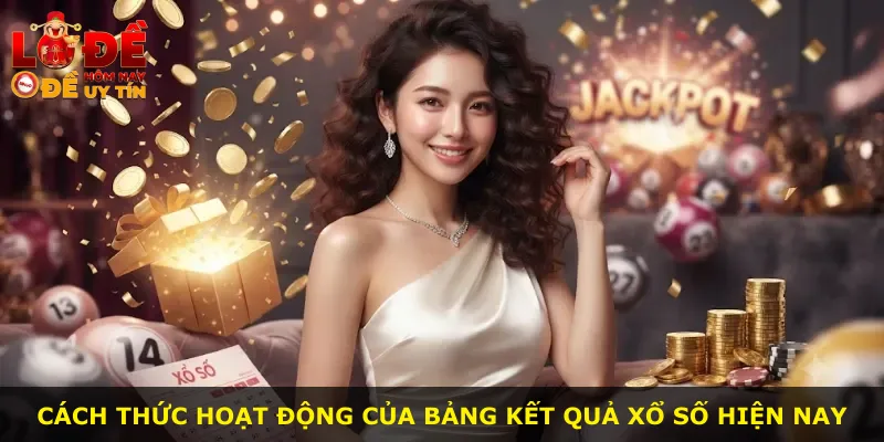 Cách thức hoạt động của bảng kết quả xổ số hiện nay