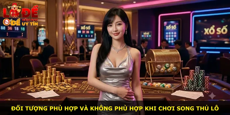 Đối tượng phù hợp và không phù hợp khi chơi song thủ lô