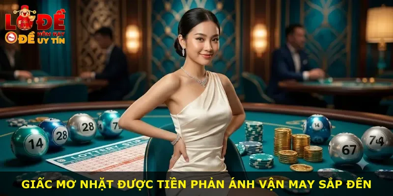 Giấc mơ nhặt được tiền phản ánh vận may sắp đến