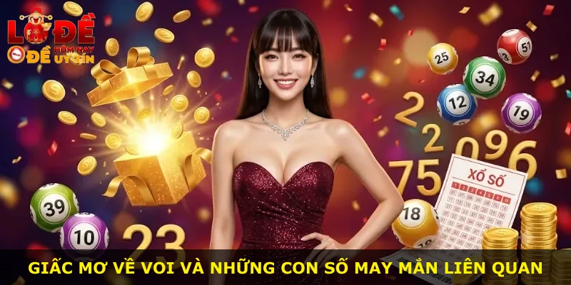 Giấc mơ về voi và những con số may mắn liên quan