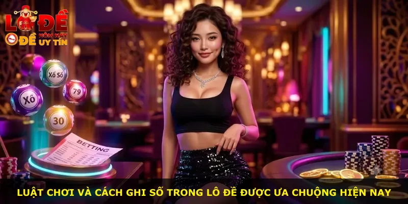Luật chơi và cách ghi số trong lô đề được ưa chuộng hiện nay