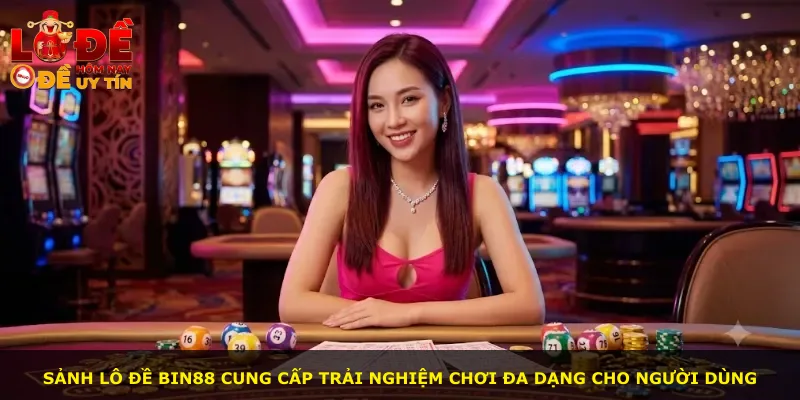 Sảnh lô đề Bin88 cung cấp trải nghiệm chơi đa dạng cho người dùng