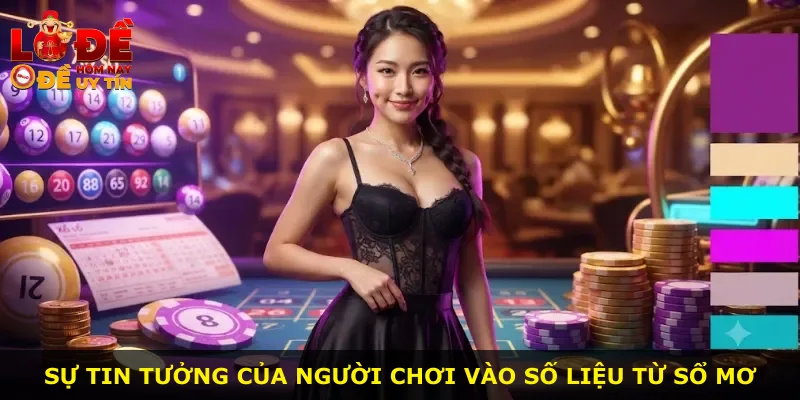 Sự tin tưởng của người chơi vào số liệu từ sổ mơ