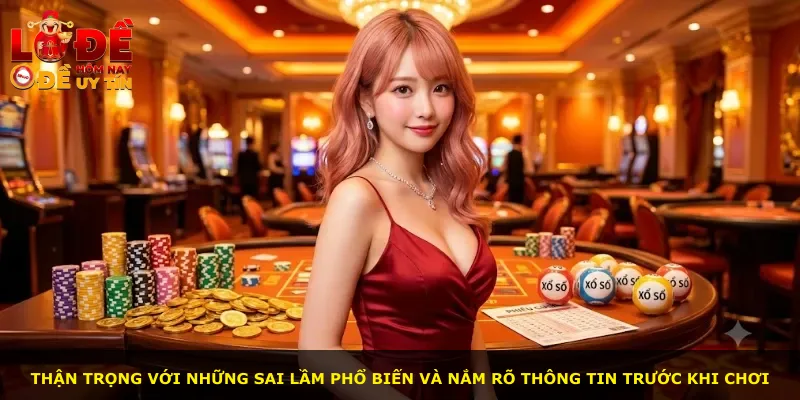 Thận trọng với những sai lầm phổ biến và nắm rõ thông tin trước khi chơi