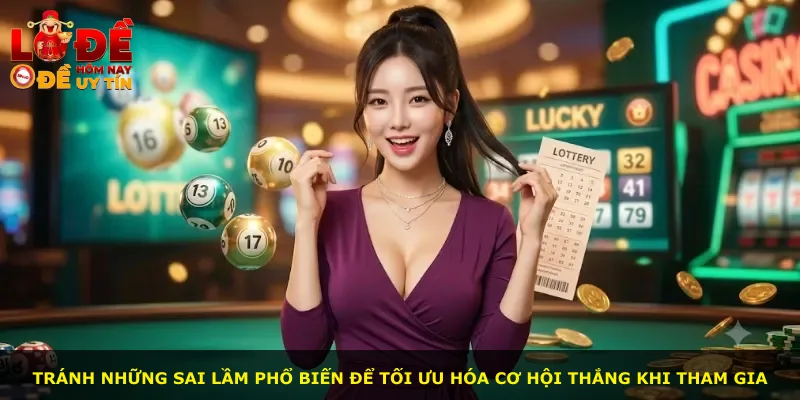 Tránh những sai lầm phổ biến để tối ưu hóa cơ hội thắng khi tham gia