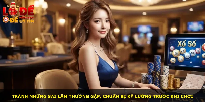 Tránh những sai lầm thường gặp, chuẩn bị kỹ lưỡng trước khi chơi